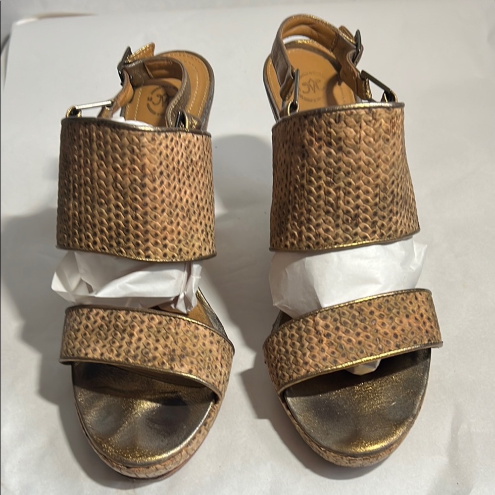 Johnston & Murphy women Stylish Brown Woven Women's slingback Sandals